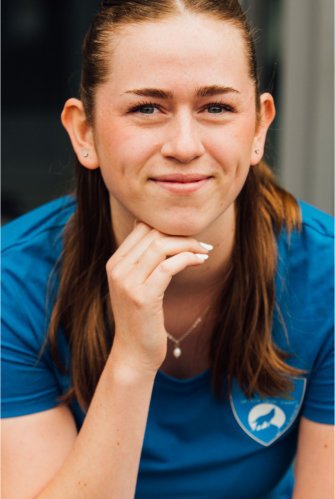 Eliana Fett, Auszubildende zur Kauffrau für Büromanagement